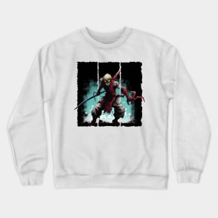 Shadow Assassin: Mysterious Ninja Warrior Creature Crewneck Sweatshirt